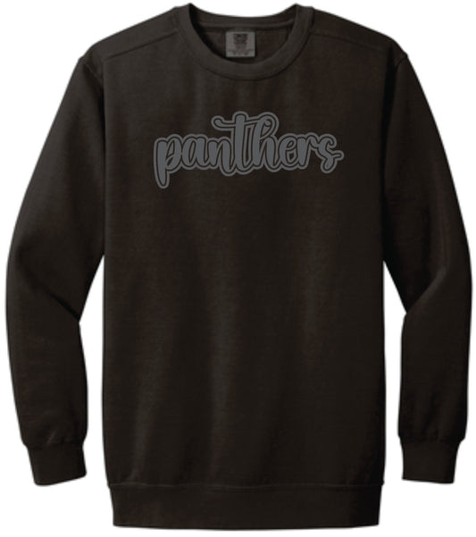 CHHS 2024 Baseball Comfort Color Sweatshirt with Puff print